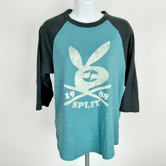 women's raglan baseball tee